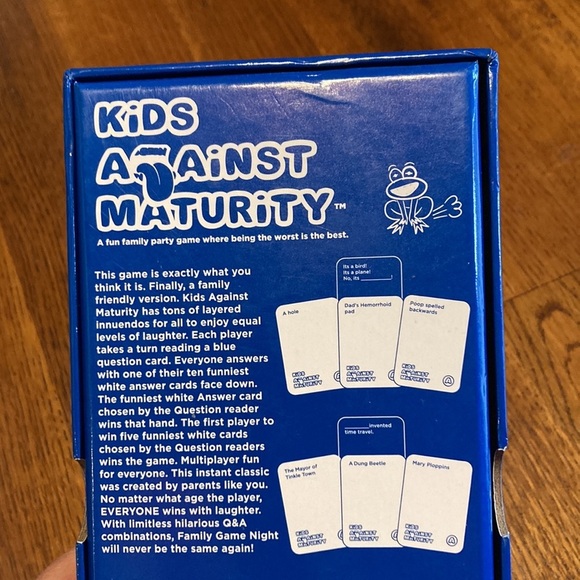 EUC KIDS AGAINST MATURITY Family Card Game - Picture 8 of 9